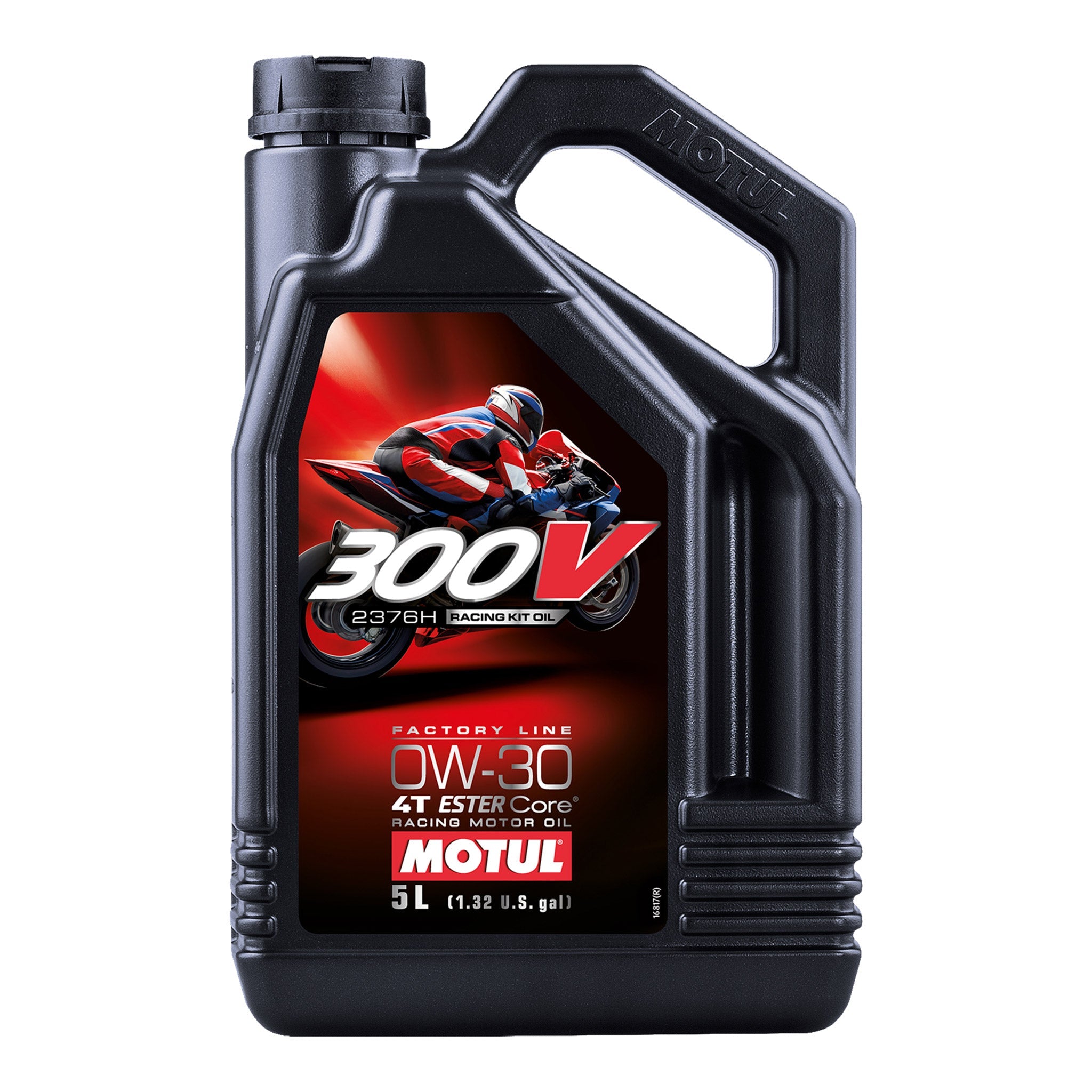 motul 300v road racing kit oil 2376h 0w-30 4t engine oil 5 Litres