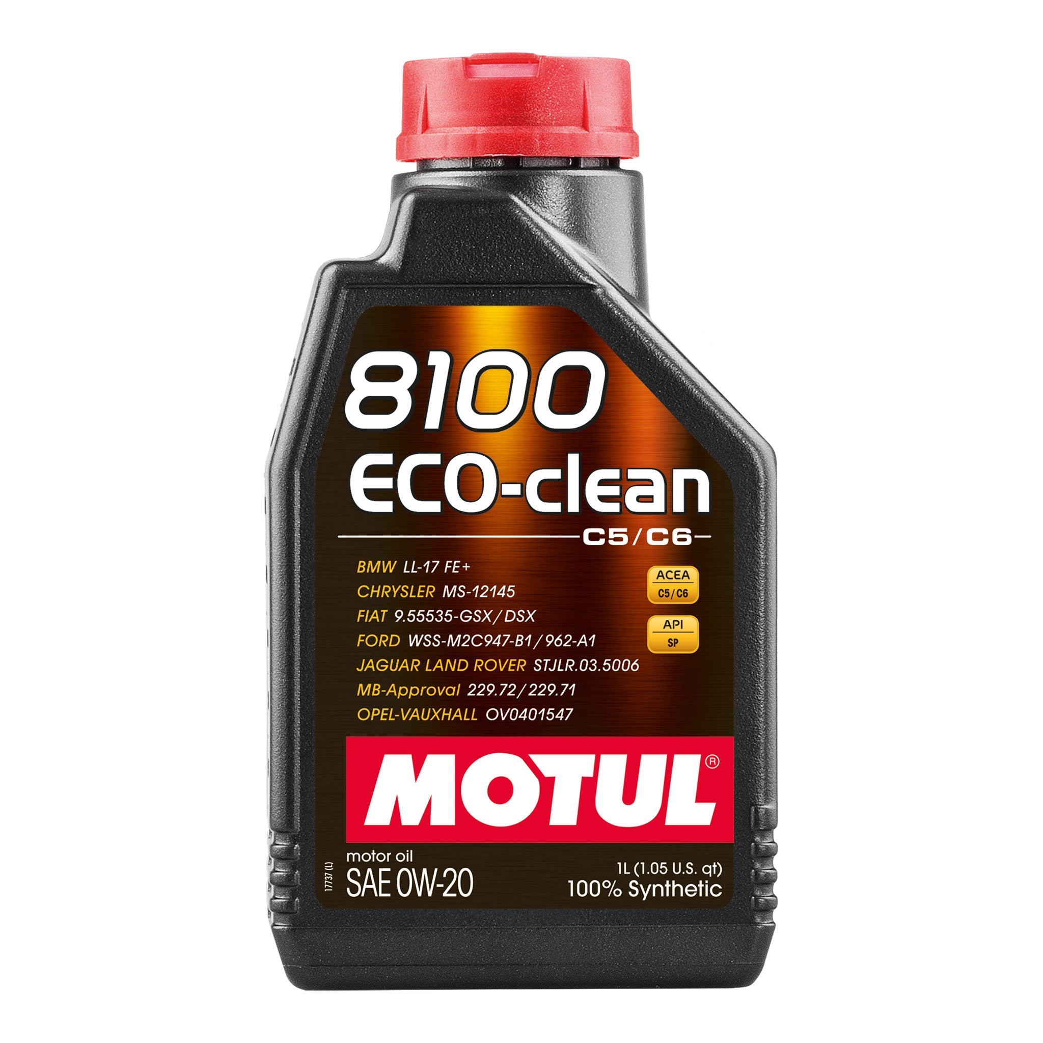 motul 8100 eco-clean 0w-20 engine oil 1 Litre