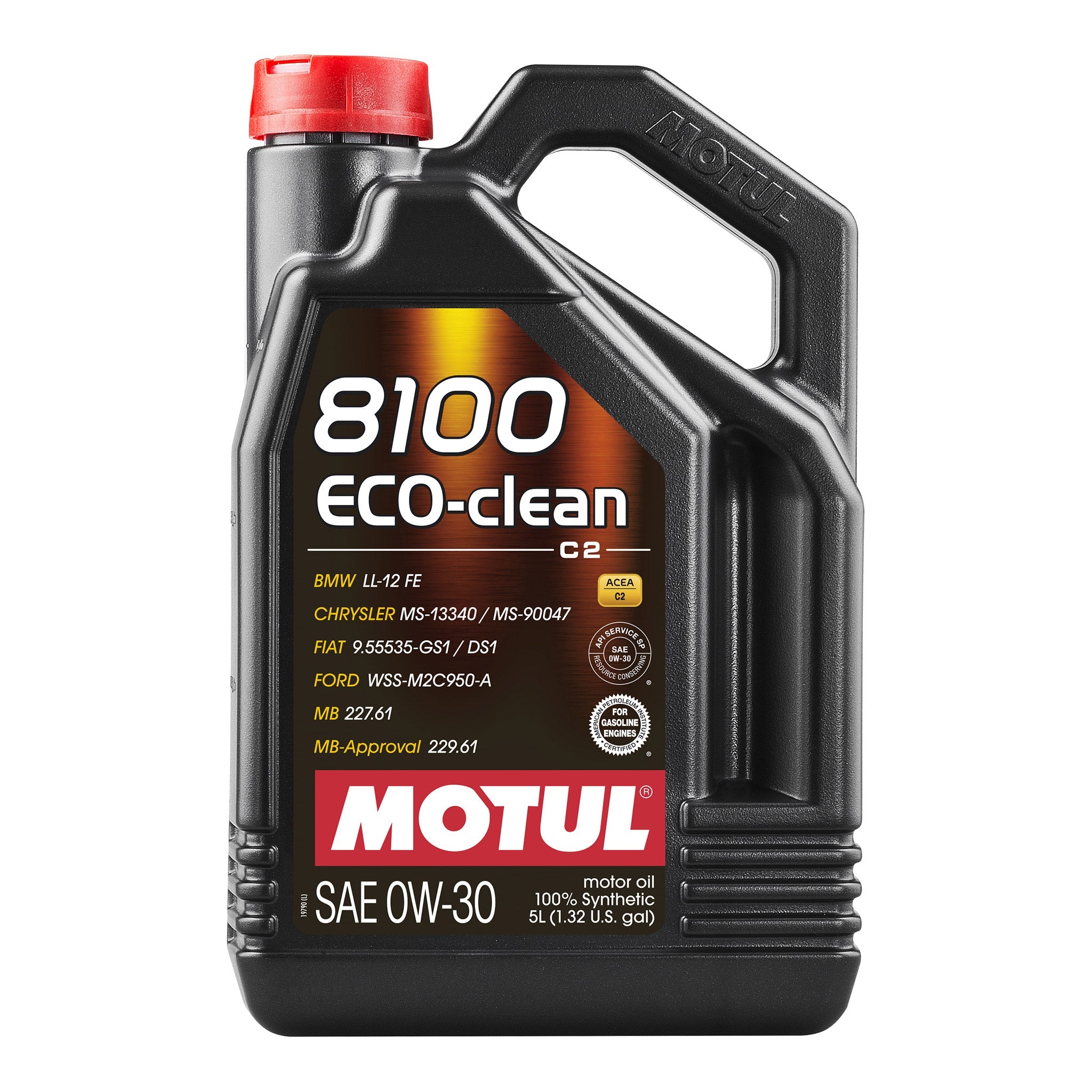 motul 8100 eco-clean 0w-30 engine oil 5 Litres
