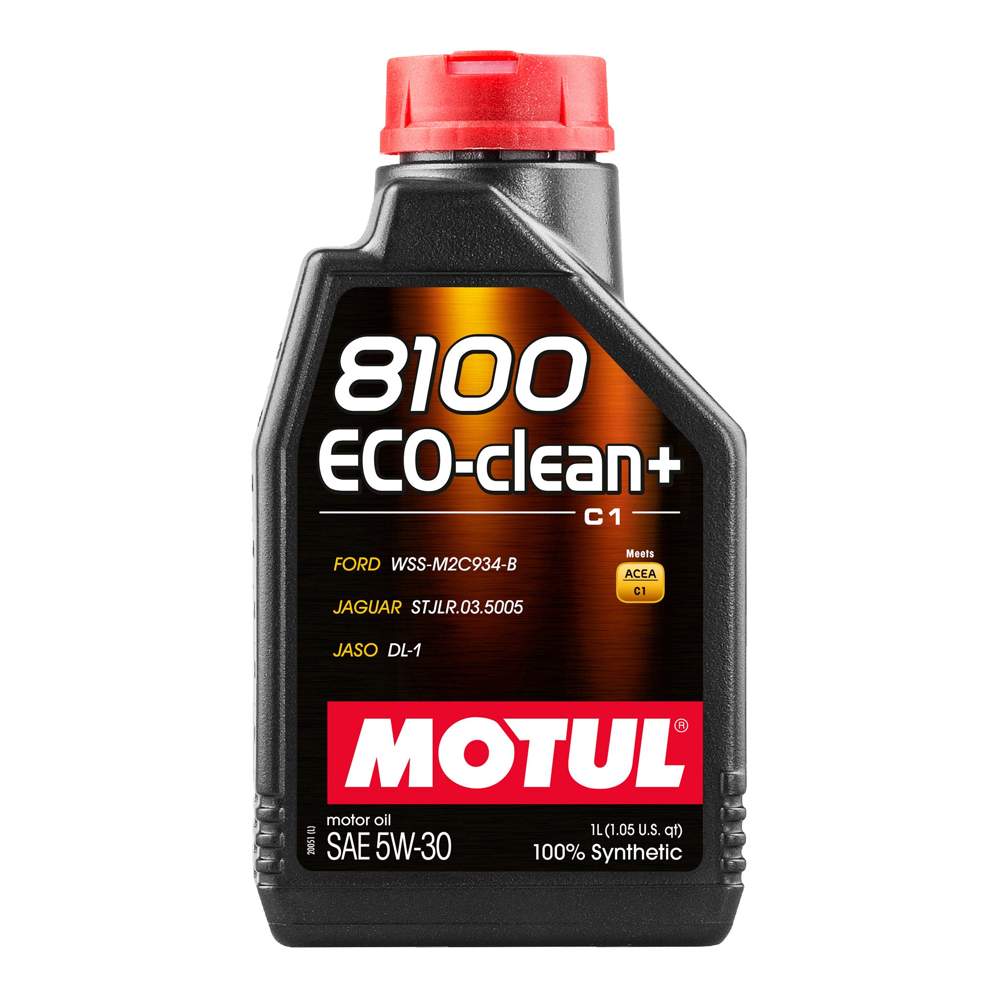 motul 8100 eco-clean+ 5w-30 engine oil 1 Litre