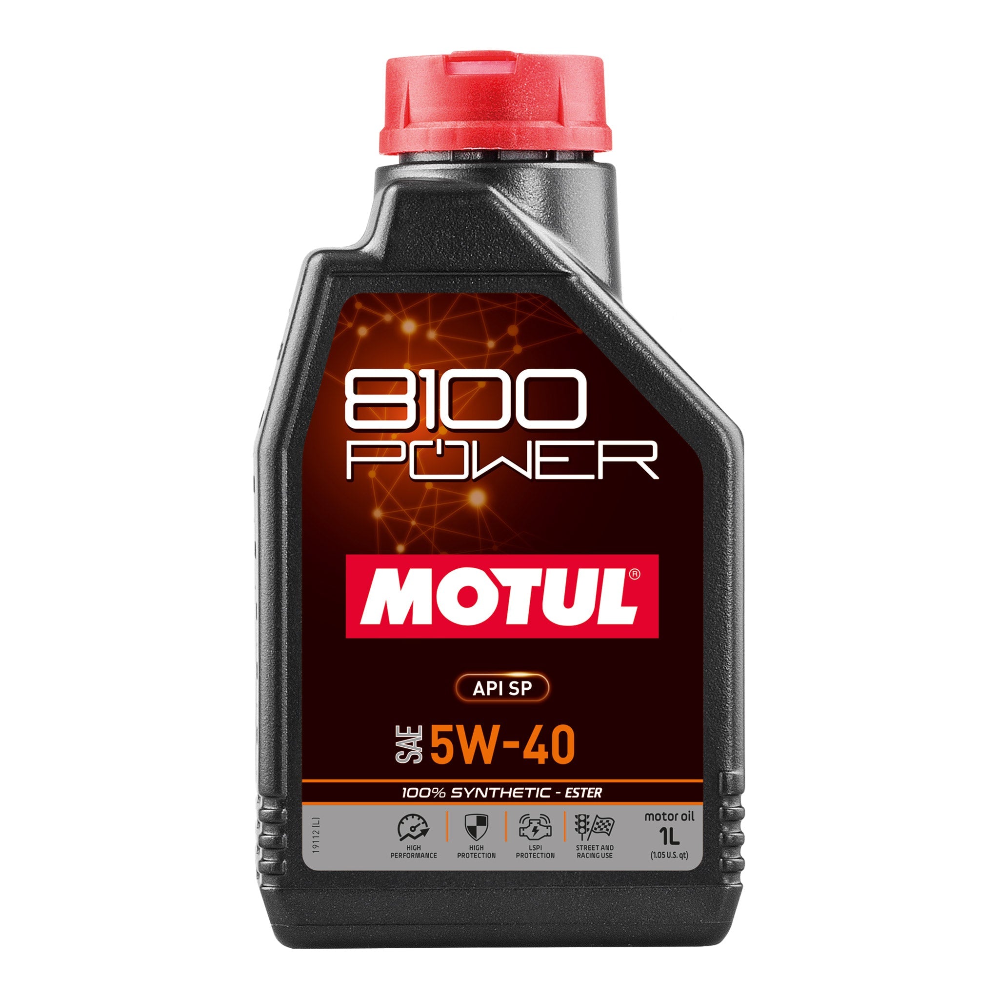 motul 8100 power 5w-40 engine oil 1 Litre