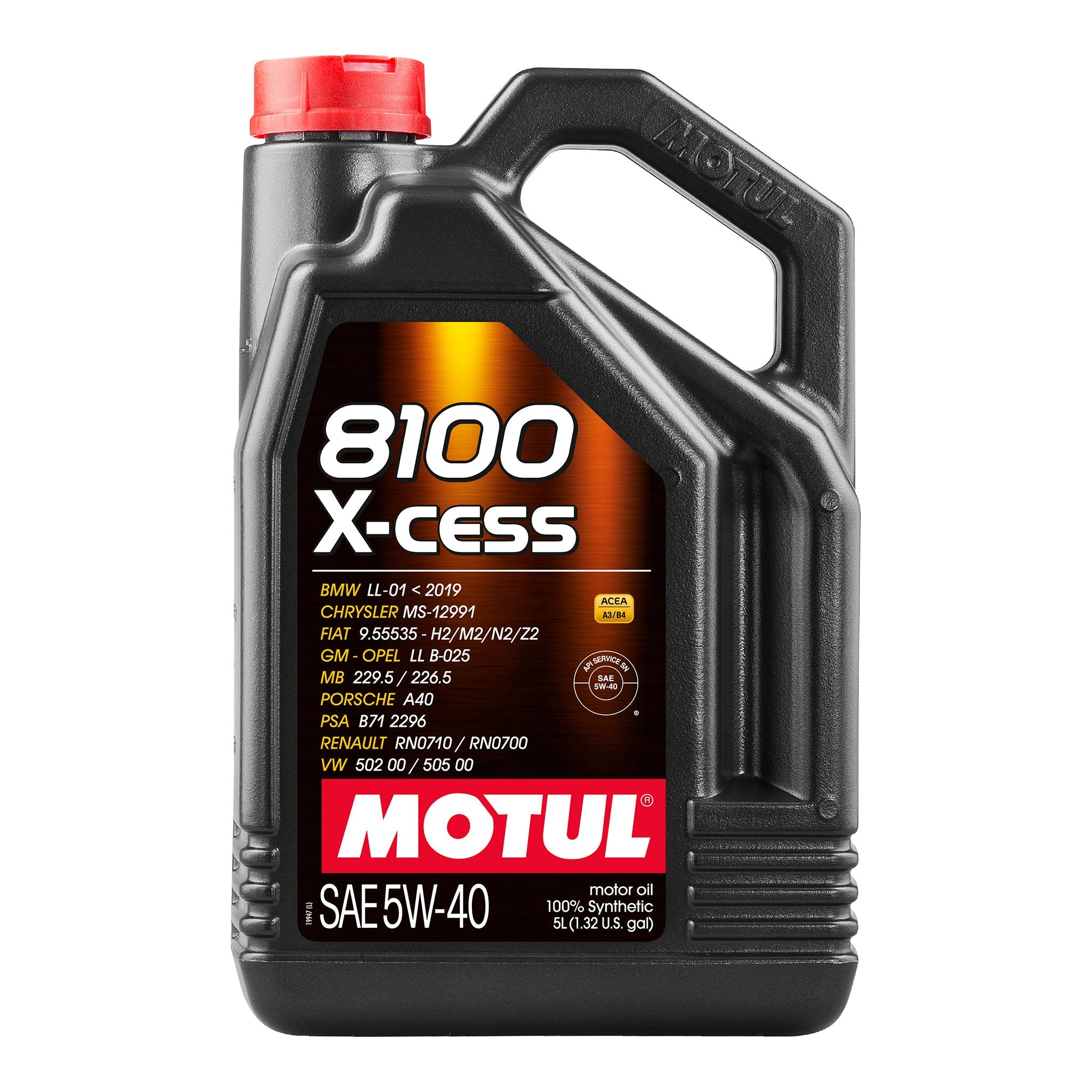 motul 8100 x-cess 5w-40 engine oil 5 Litres