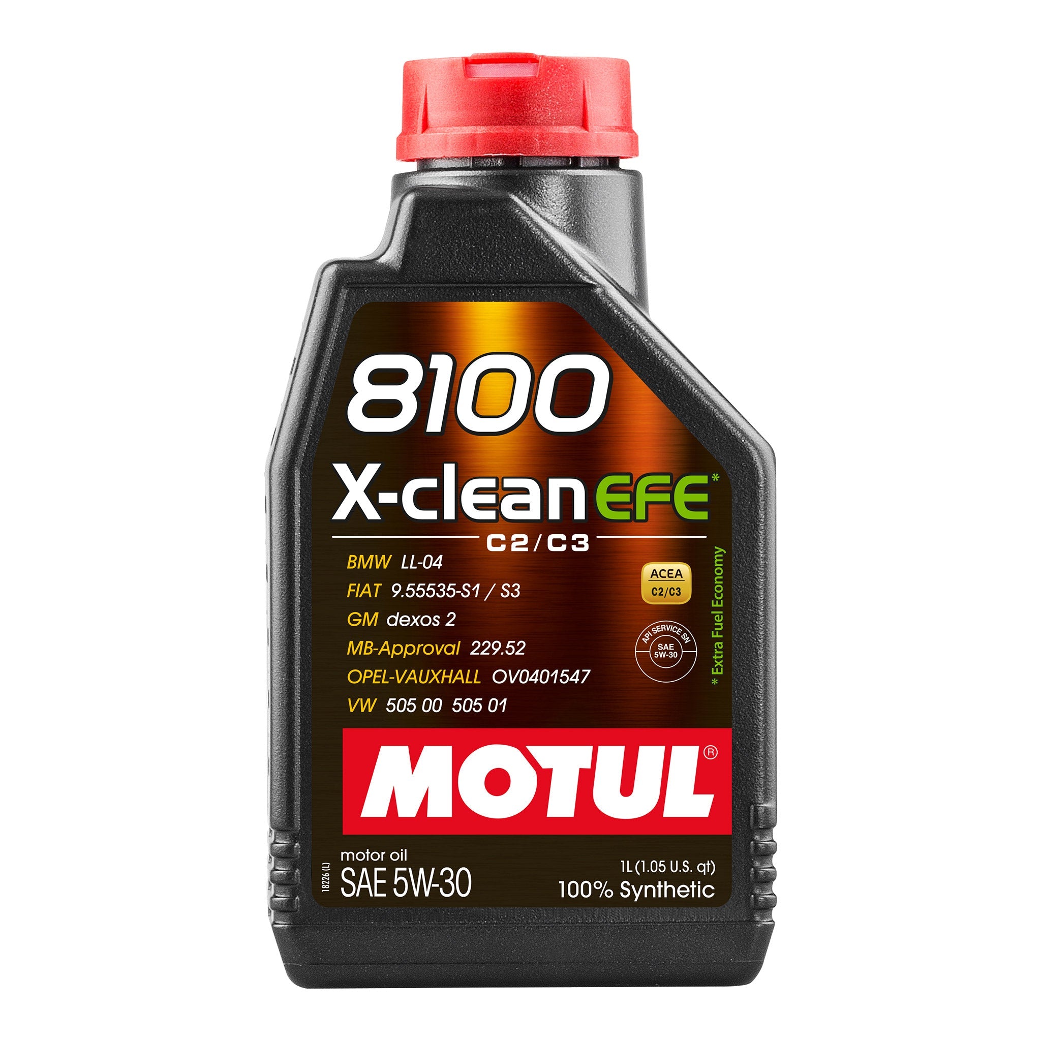 motul 8100 x-clean efe 5w-30 engine oil 1 Litre