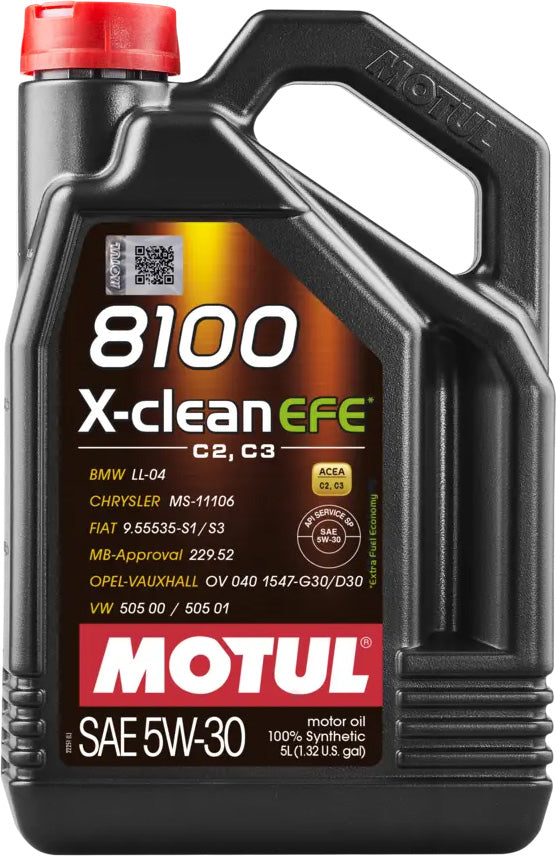 MOTUL 8100 X-CLEAN EFE 5W-30 Engine Oil