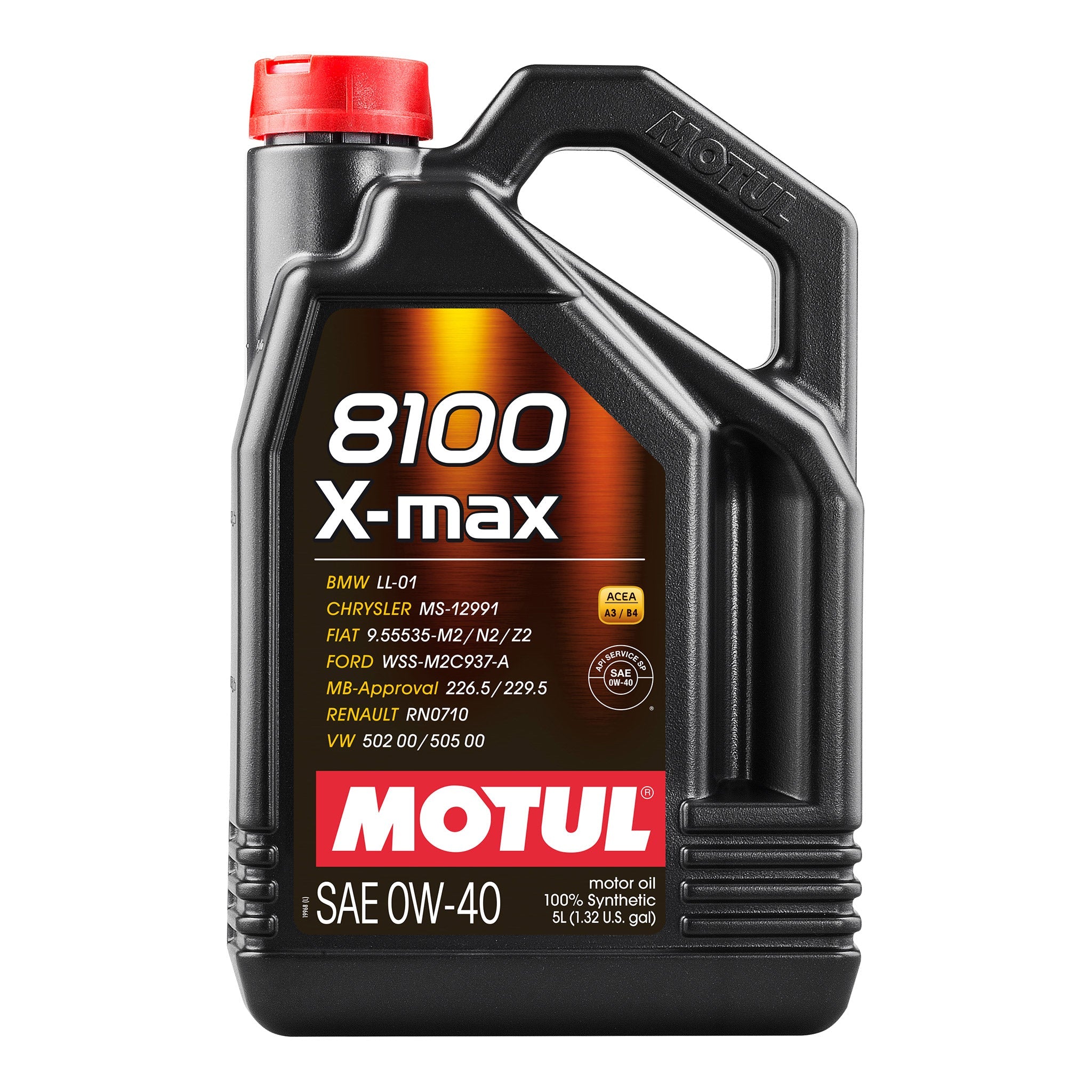 motul 8100 x-max 0w-40 engine oil 5 Litres