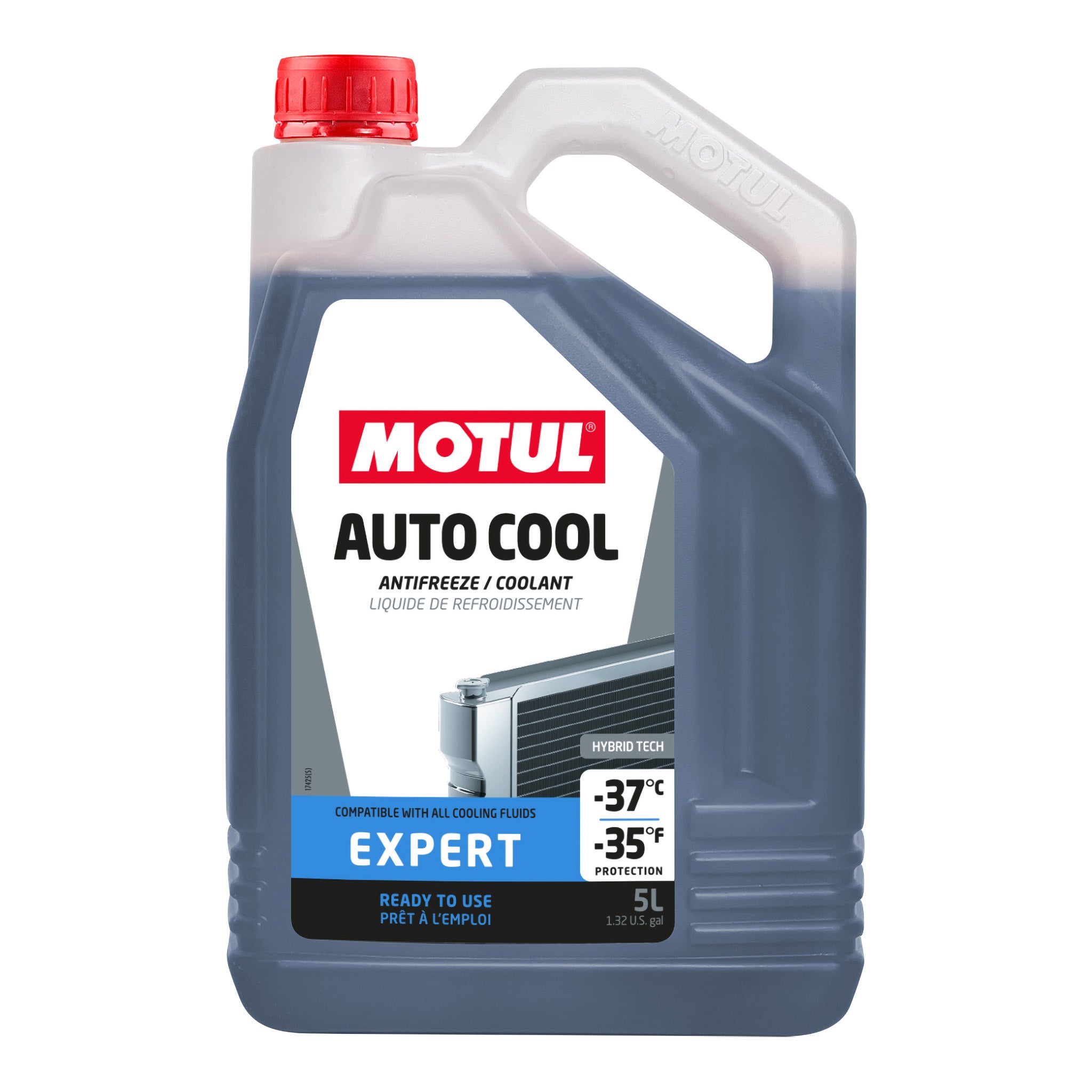 MOTUL AUTO COOL EXPERT -37°C Ready to Use Antifreeze Coolant