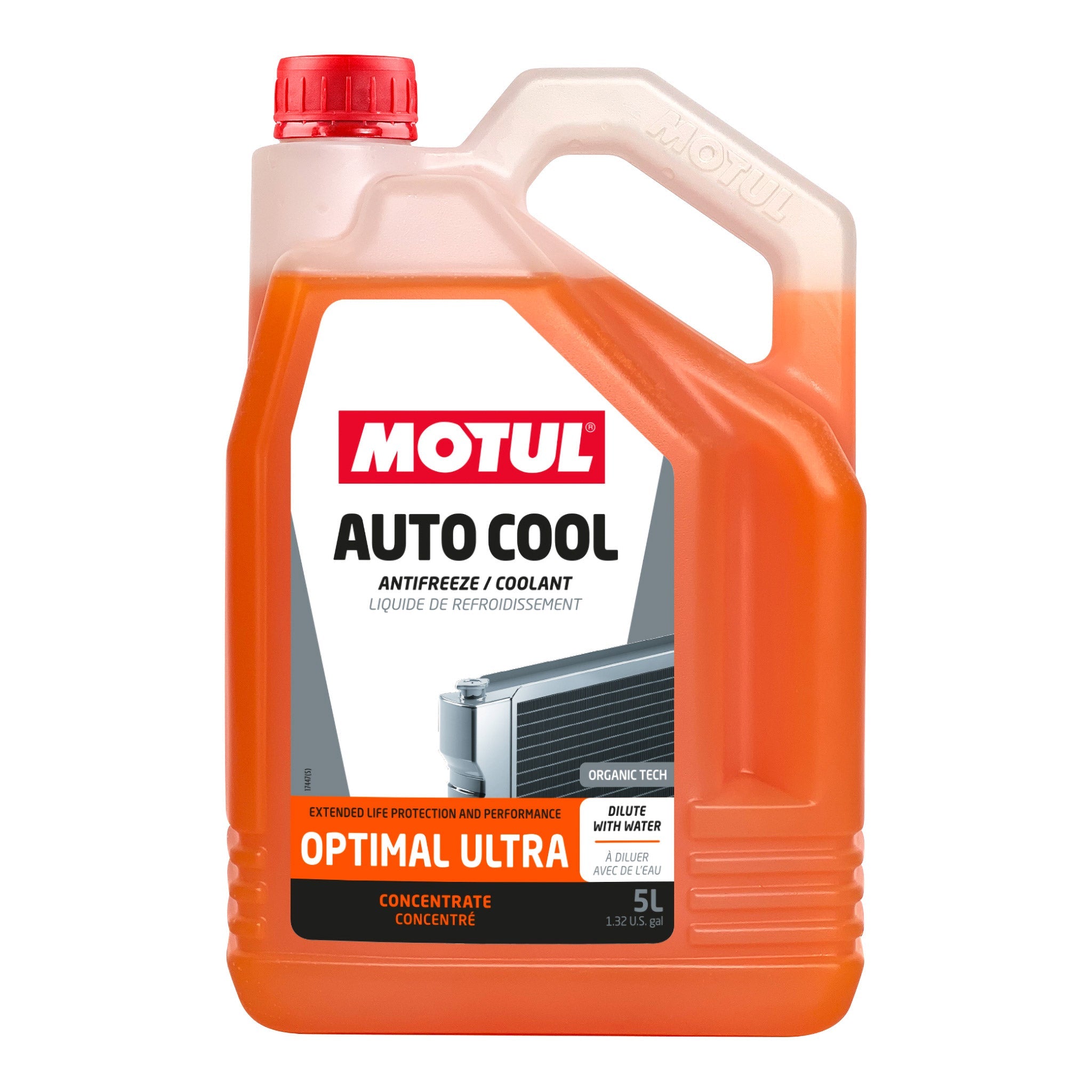 motul auto cool optimal ultra concentrated antifreeze coolant 5 Litres