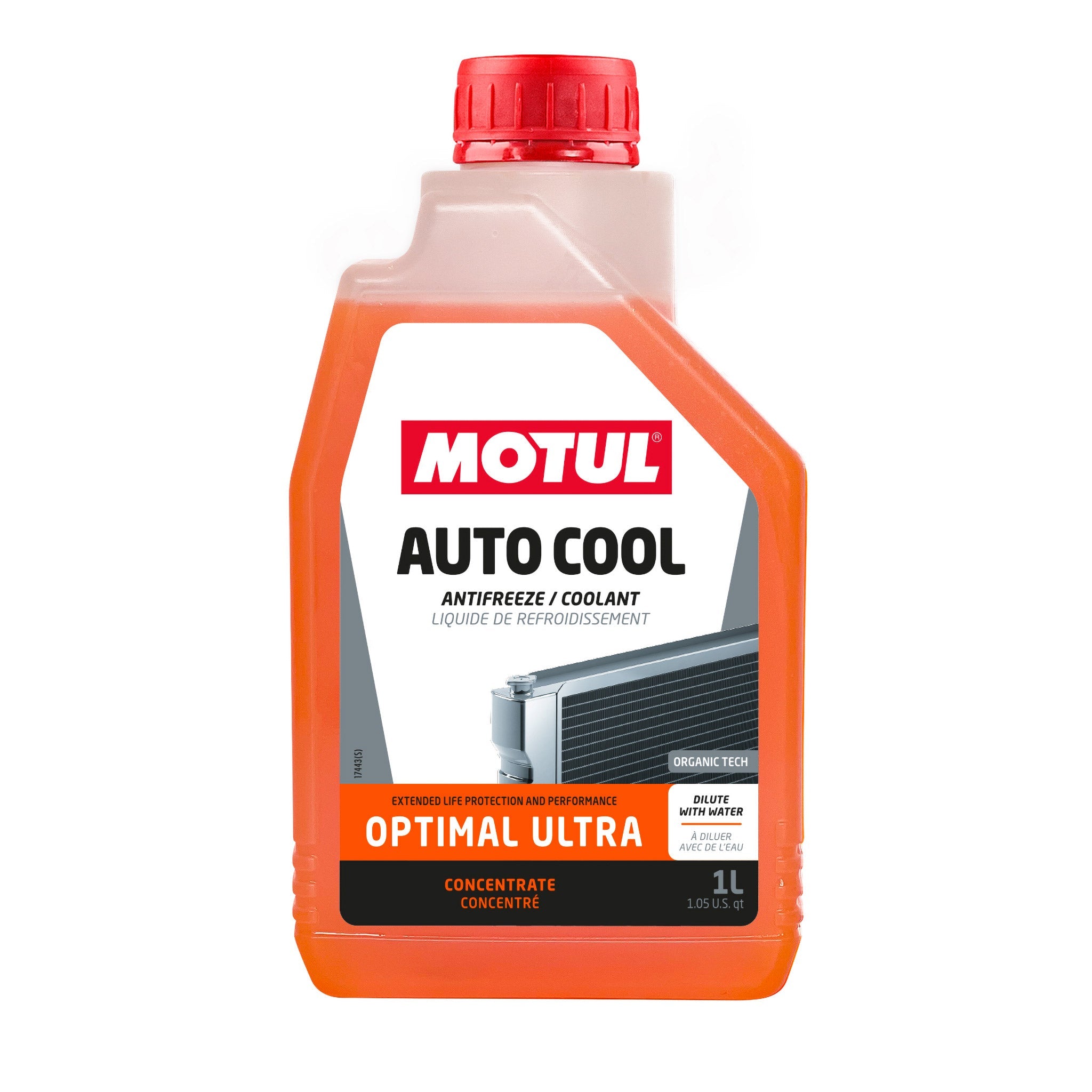motul auto cool optimal ultra concentrated antifreeze coolant 1 Litre