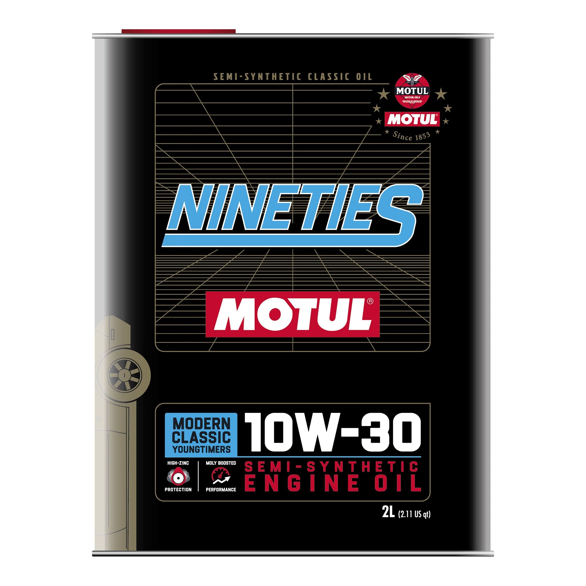 motul classic nineties 10w-30 engine oil 2 Litres