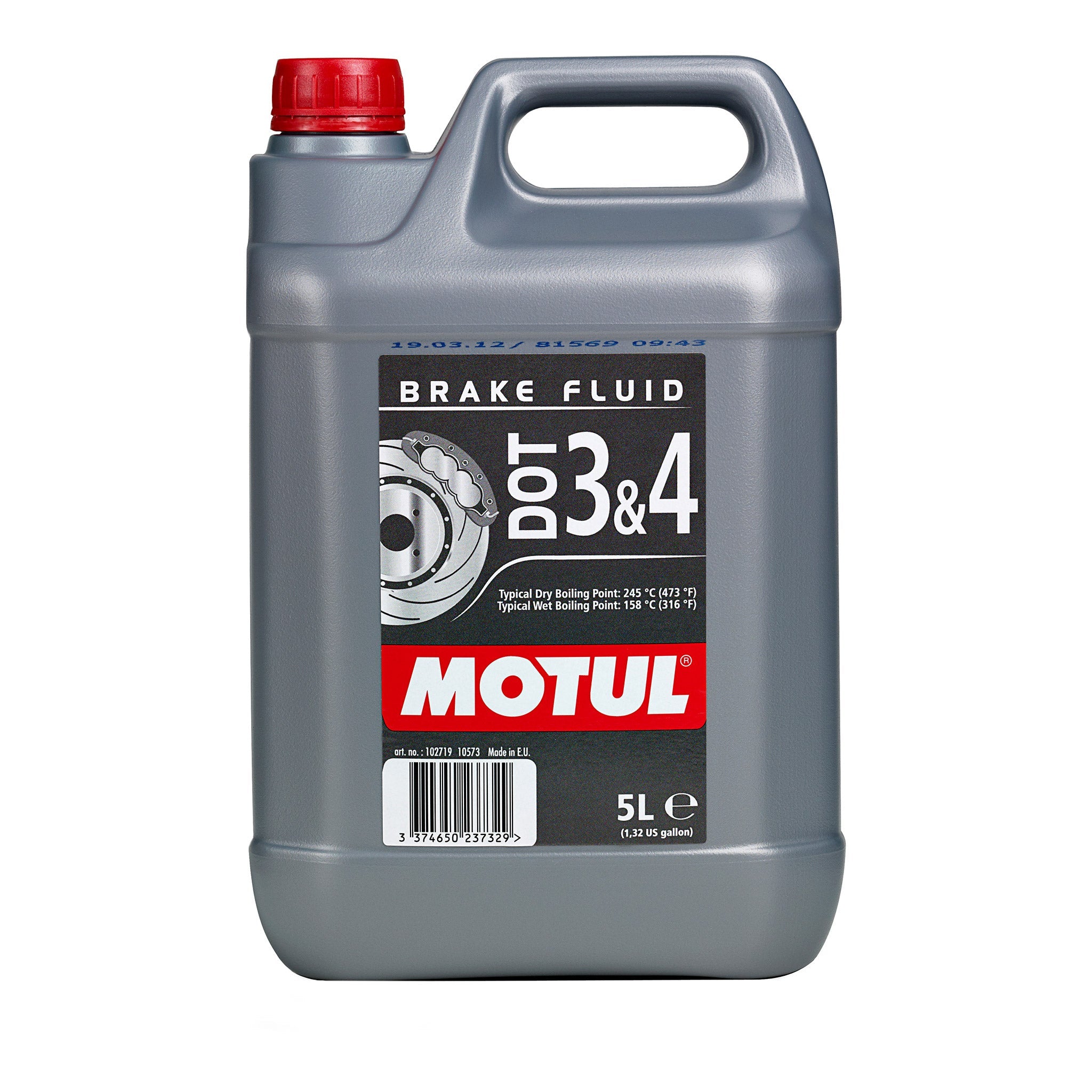 motul dot 3 & 4 brake & clutch fluid 5 Litres
