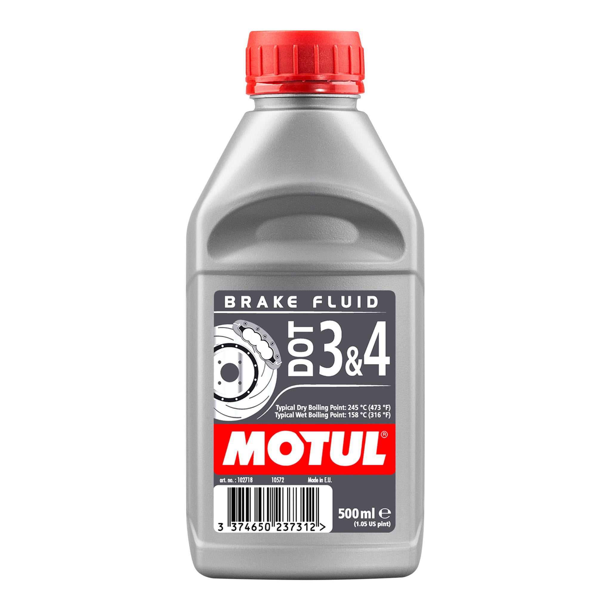 motul dot 3 & 4 brake & clutch fluid 500ml