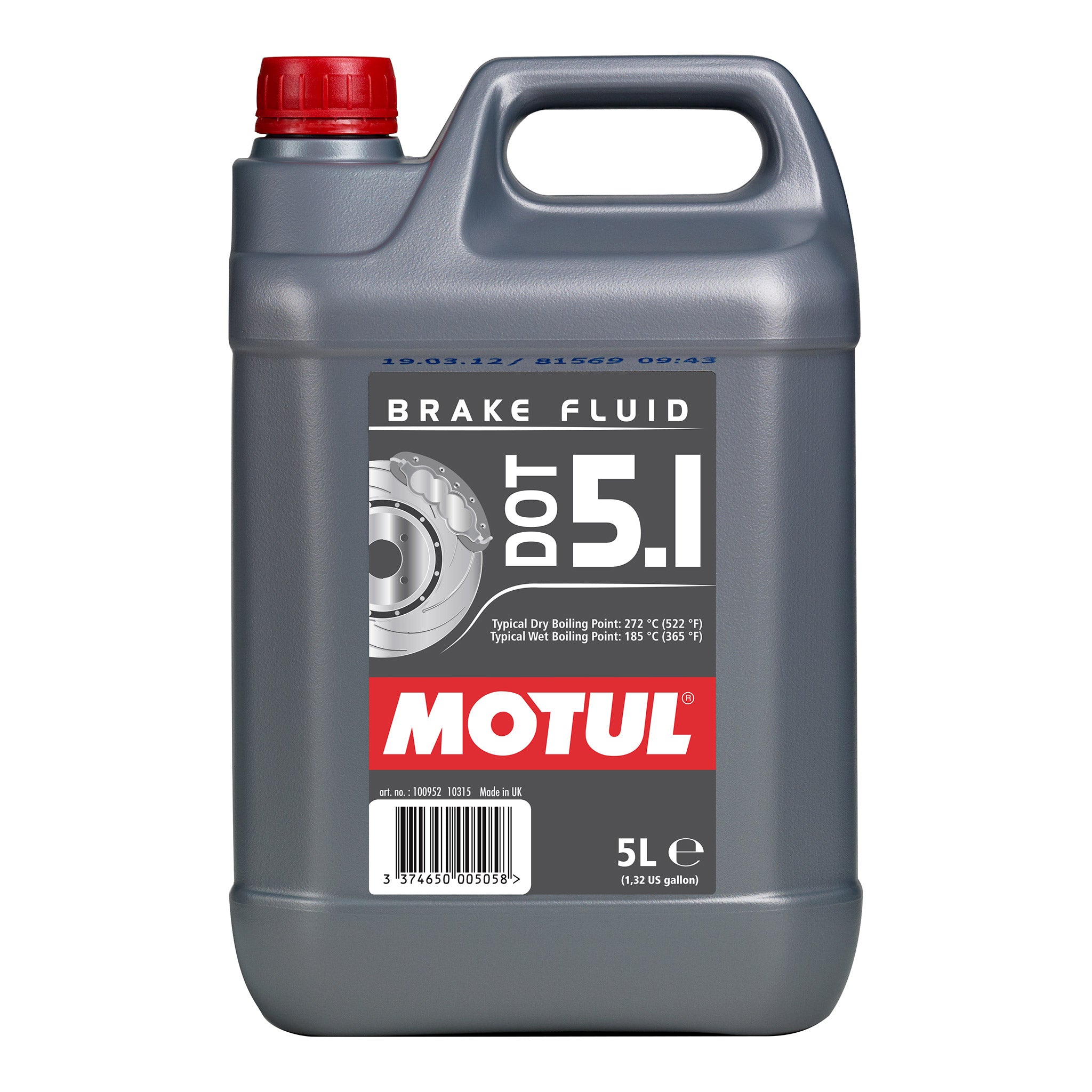 motul dot 5.1 brake & clutch fluid 5 Litres