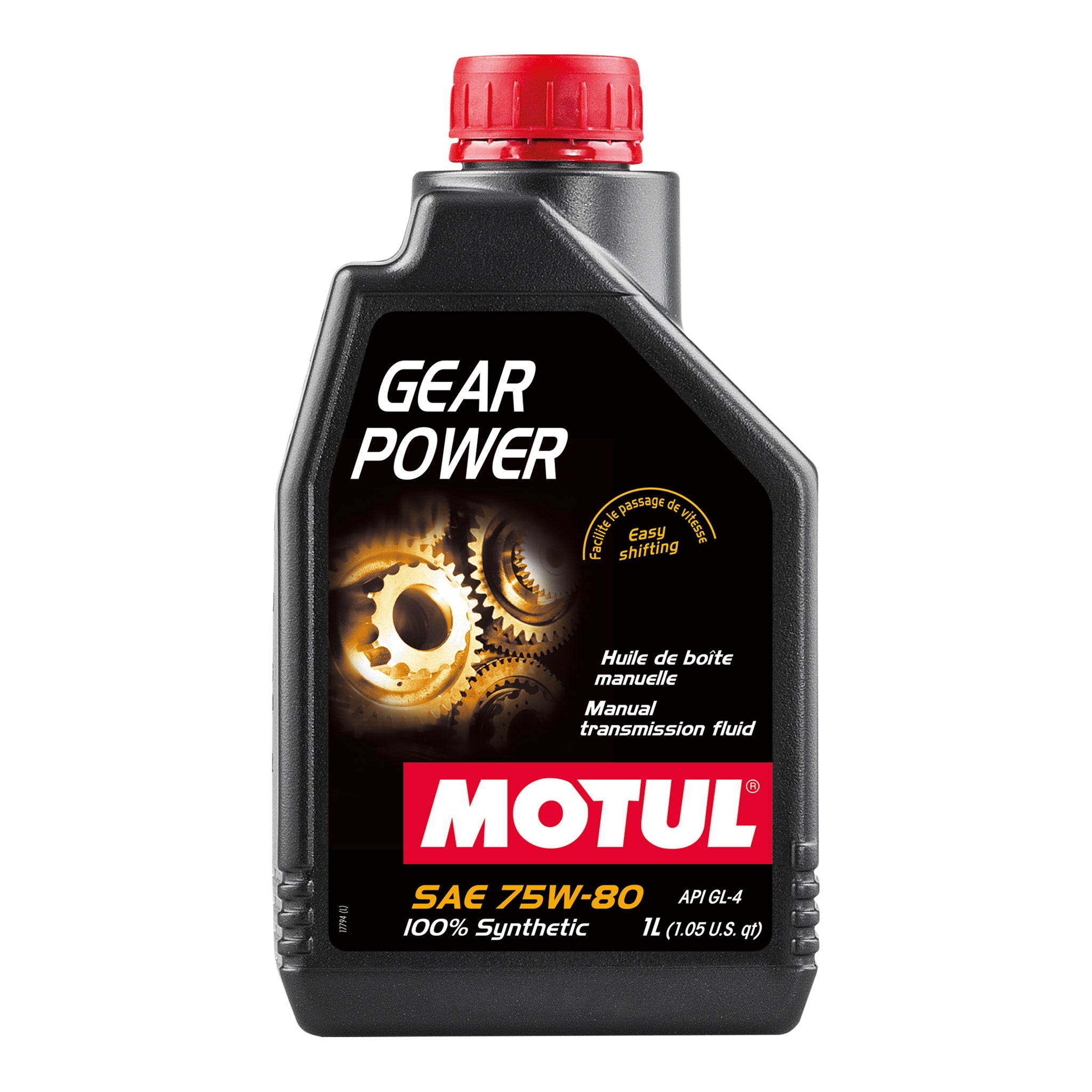 motul gear power 75w-80 manual transmission fluid 1 Litre