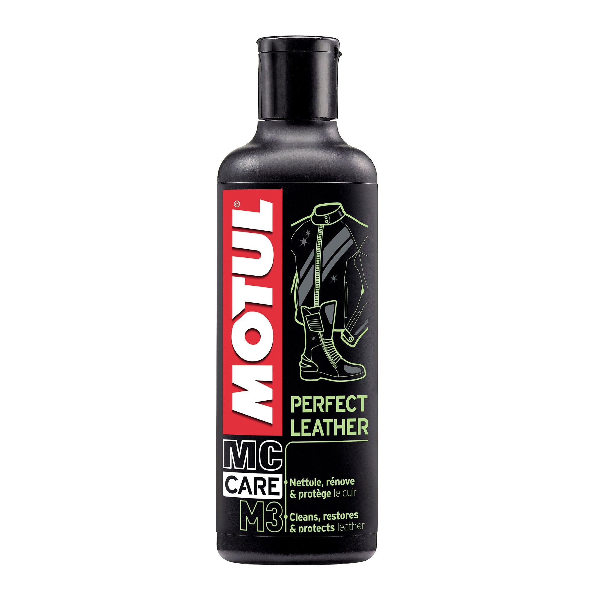 motul mc care m3 perfect leather claner & restorer cream 250ml