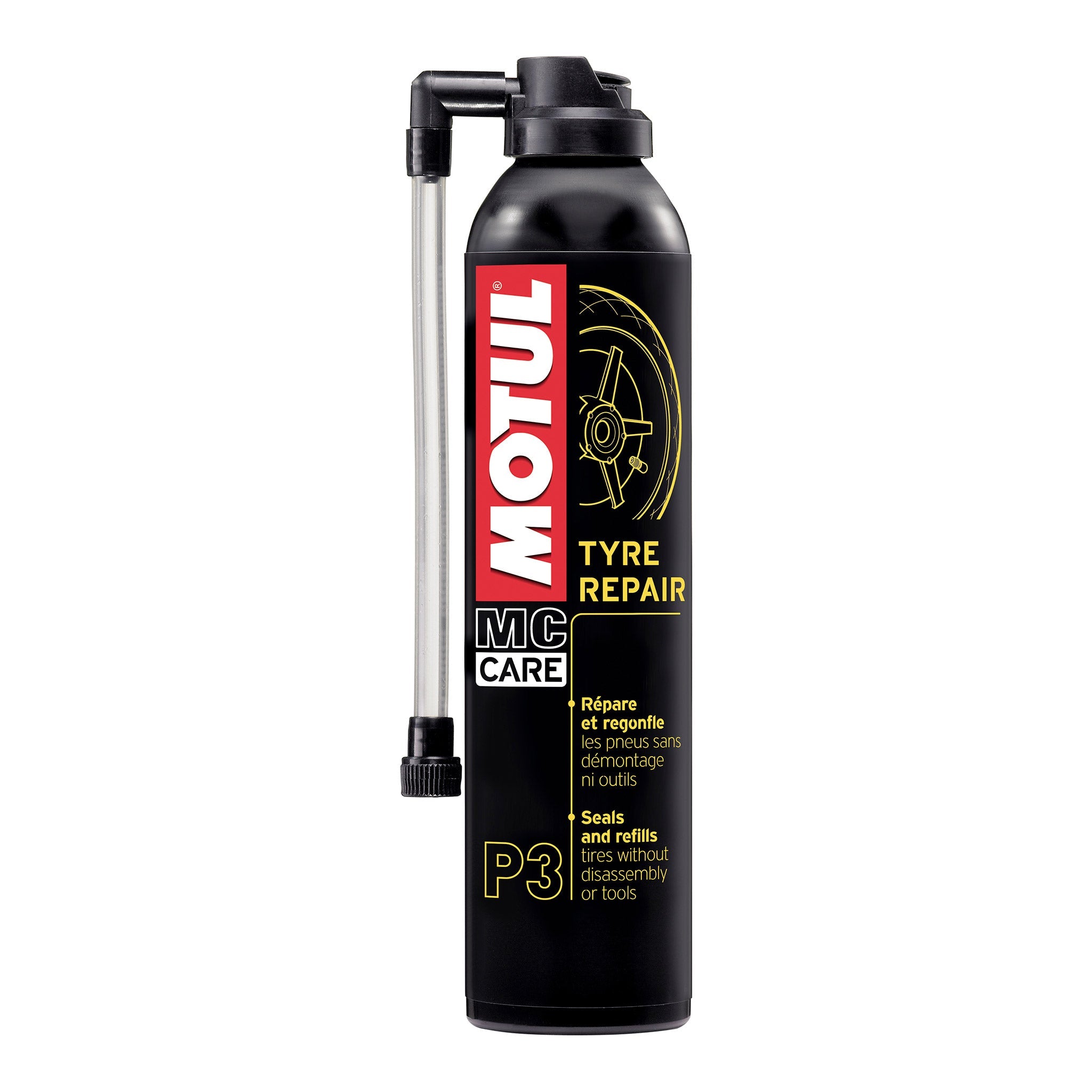 motul mc care p3 tyre repair spray 300ml Aerosol