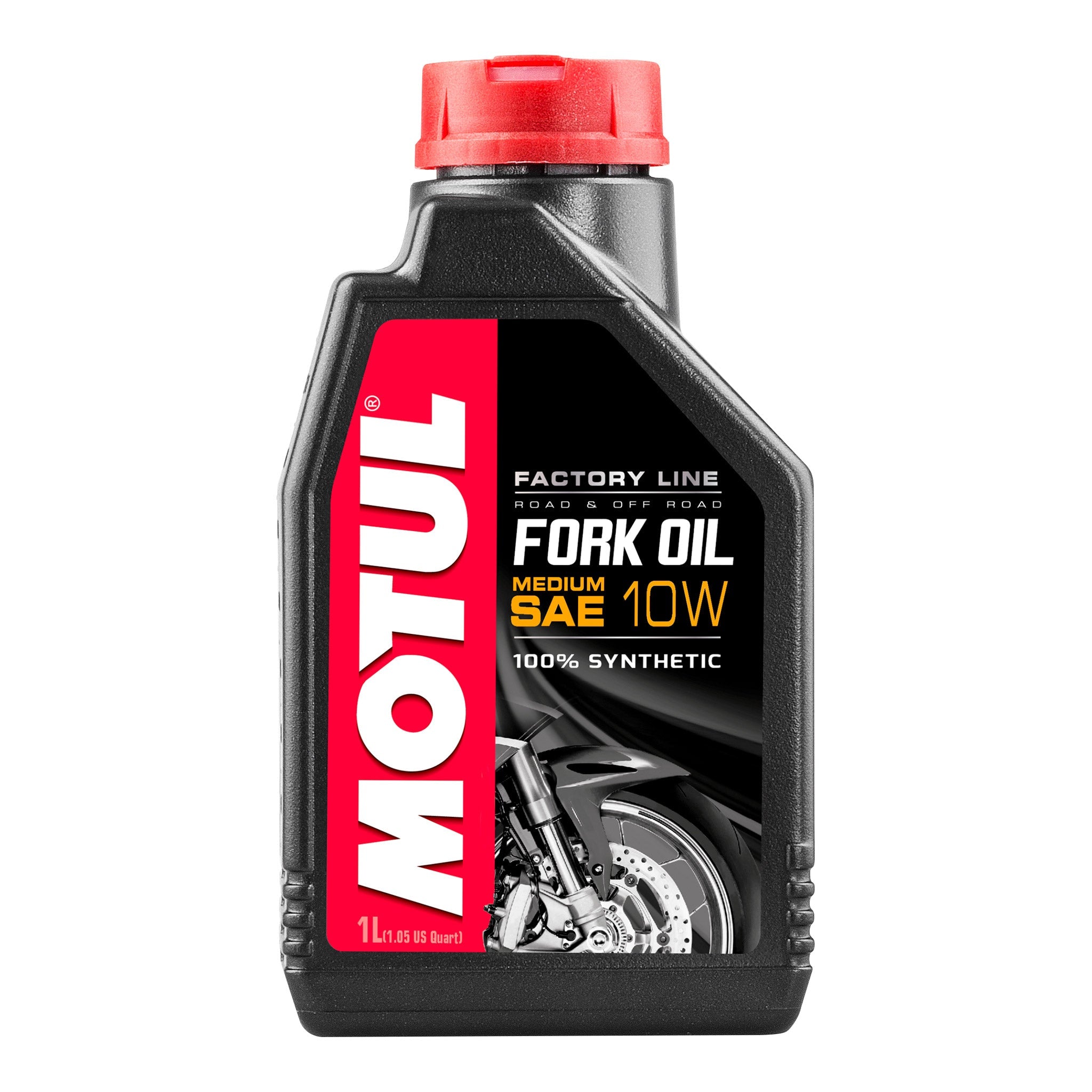 motul motul fork oil factory line 10w - medium motorcycle suspension fluid 1 Litre