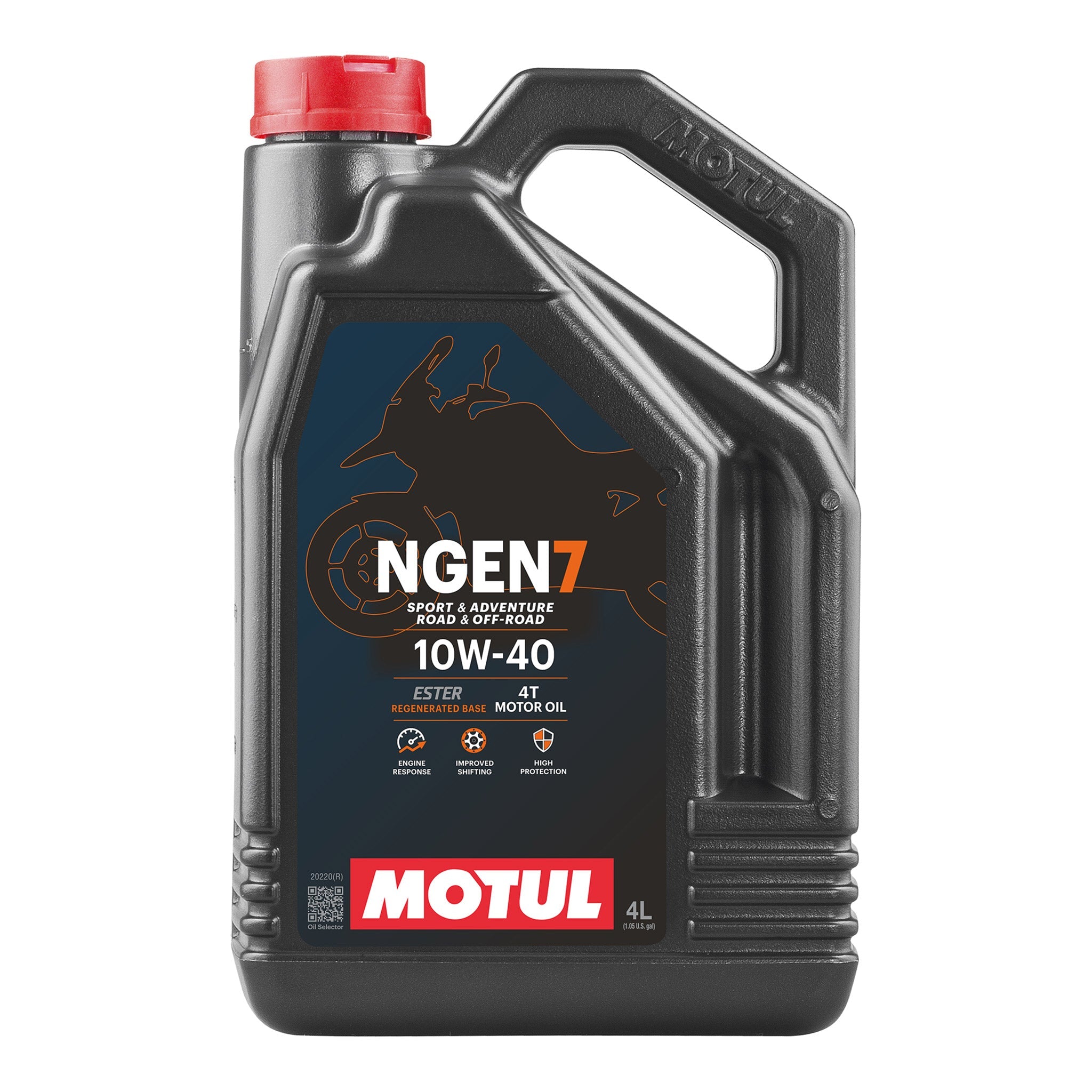 motul ngen 7 10w-40 4t engine oil 4 Litres