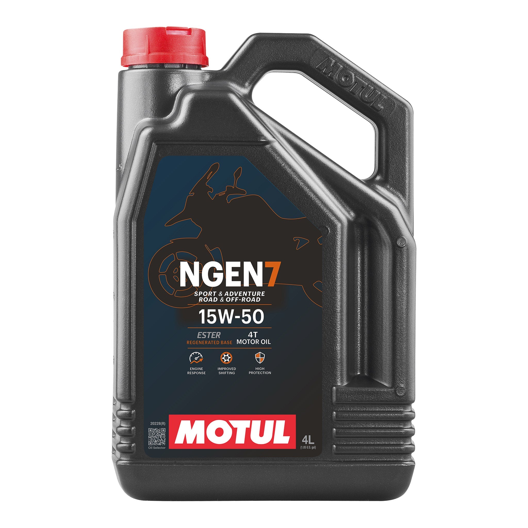 motul ngen 7 15w-50 4t engine oil 4 Litres