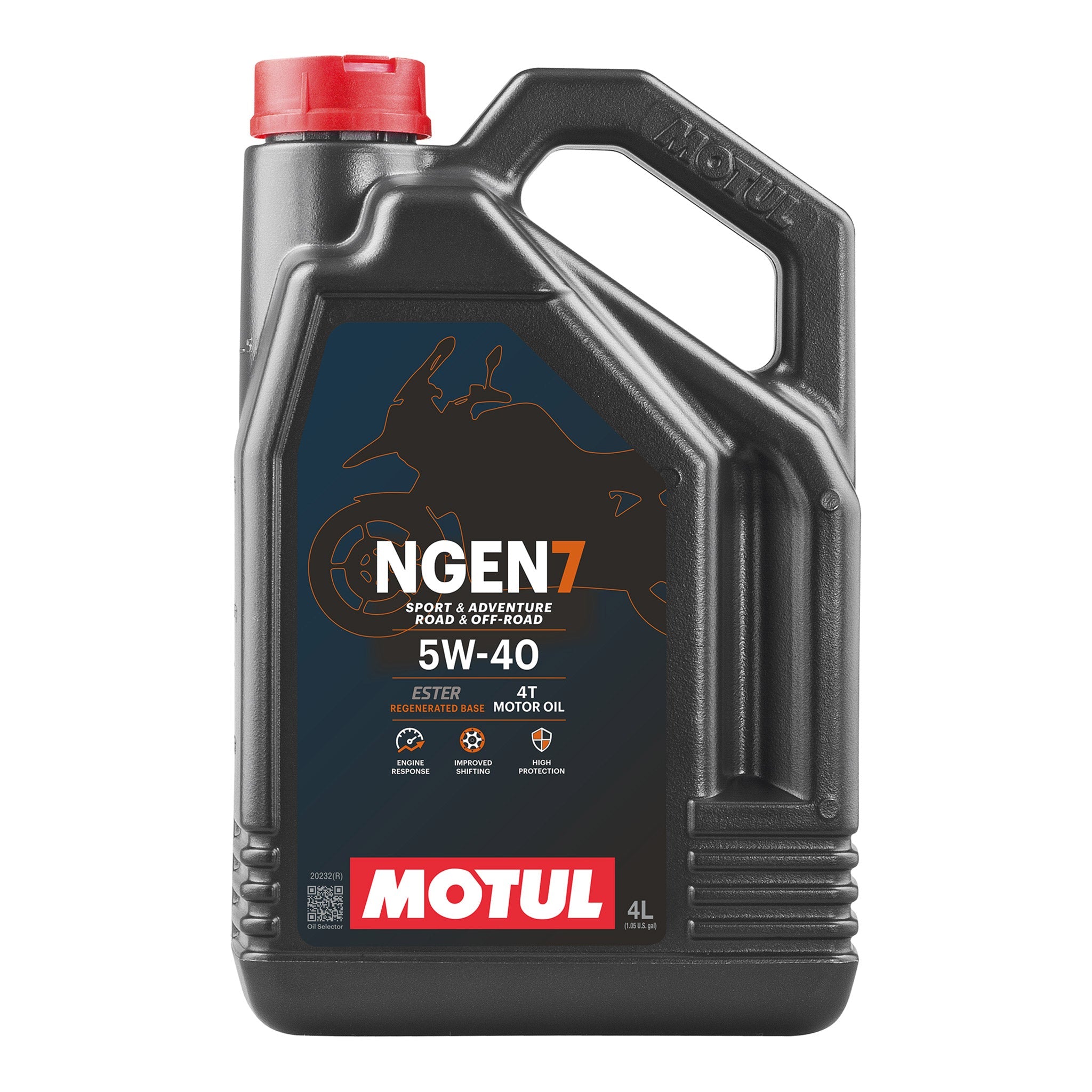 motul ngen 7 5w-40 4t engine oil 4 Litres