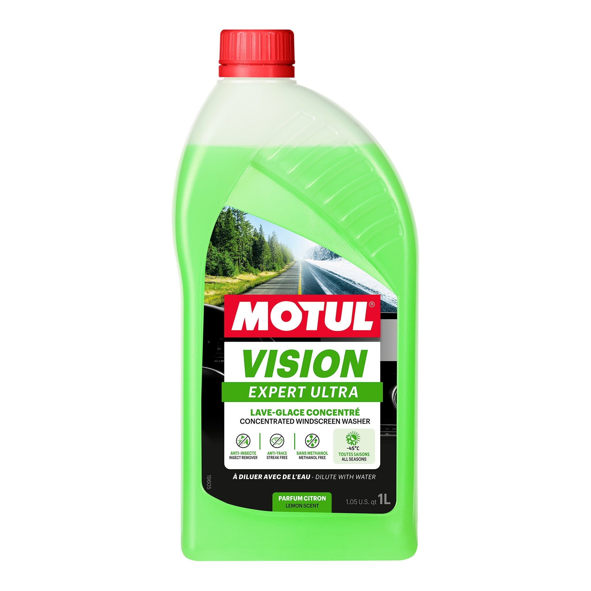 motul vision expert ultra screen wash concentrate 1 Litre